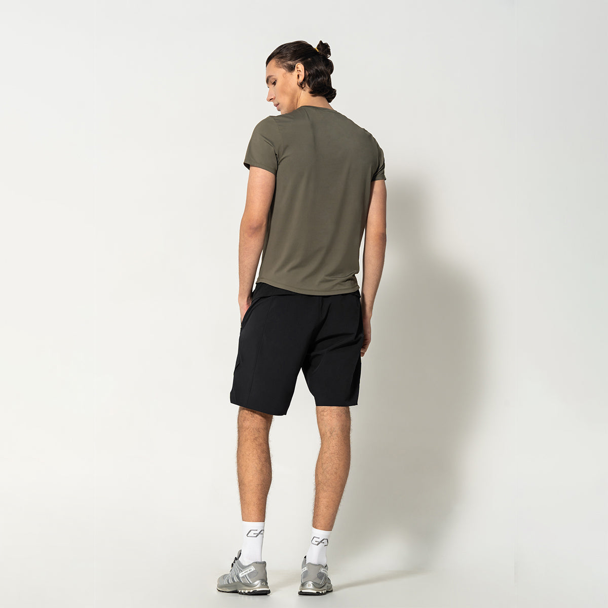 Image of Activewear Performance T Shirt breathable mesh blocking for Men